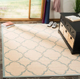 Safavieh Linden Lnd125L Cream / Aqua Rugs - Safavieh - lnd125l - 4