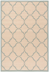 Safavieh Linden Lnd125L Cream / Aqua Rugs - Safavieh - lnd125l - 4