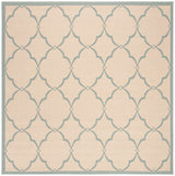 Safavieh Linden Lnd125L Cream / Aqua Rugs - Safavieh - lnd125l - 6sq