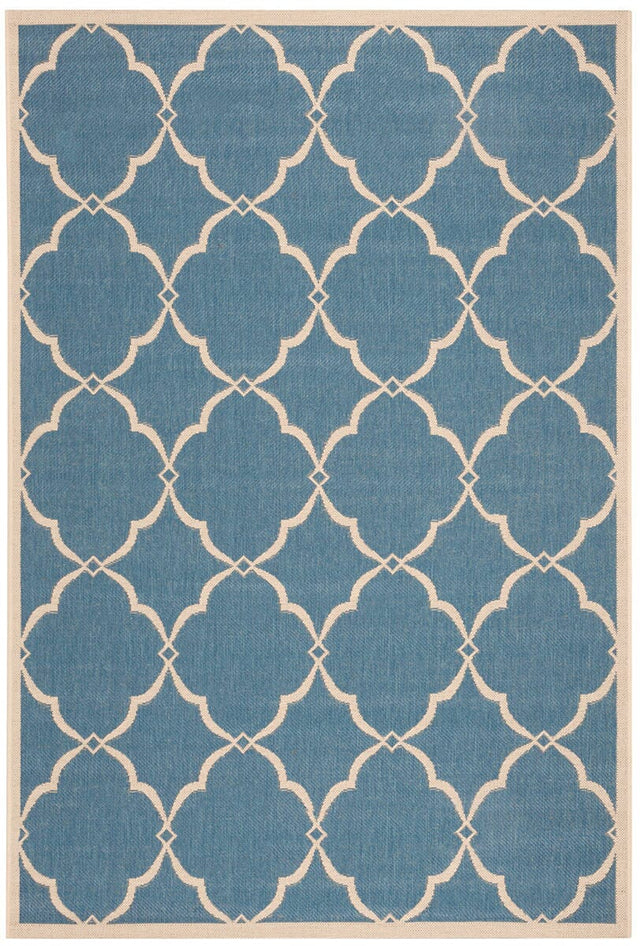 Safavieh Linden Lnd125M Blue / Creme Rugs - Safavieh - lnd125m - 4