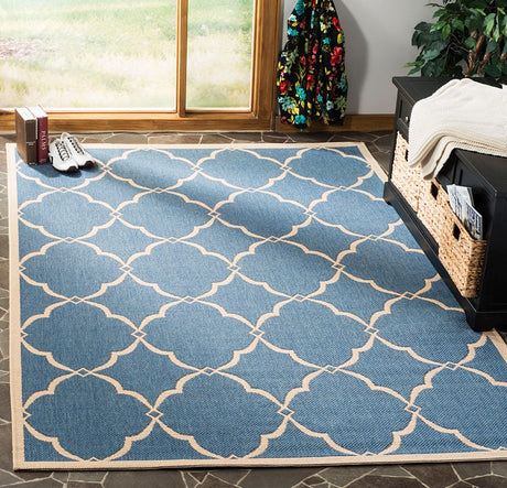 Safavieh Linden Lnd125M Blue / Creme Rugs - Safavieh - lnd125m - 4