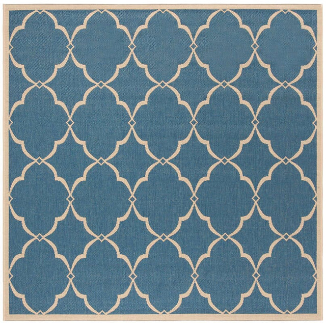 Safavieh Linden Lnd125M Blue / Creme Rugs - Safavieh - lnd125m - 6sq