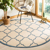 Safavieh Linden Lnd125N Cream / Blue Rugs - Safavieh - lnd125n - 6sq
