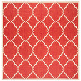 Safavieh Linden Lnd125Q Red / Creme Rugs - Safavieh - lnd125q - 6sq