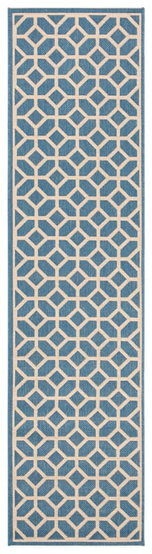 Safavieh Linden Lnd127M Blue / Creme Rugs - Safavieh - lnd127m - 28