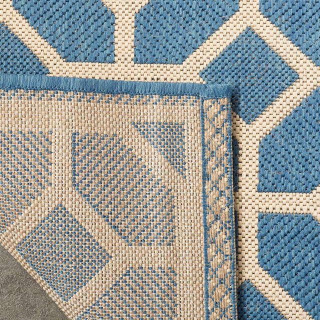 Safavieh Linden Lnd127M Blue / Creme Rugs - Safavieh - lnd127m - 4