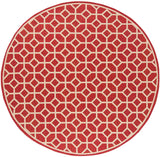Safavieh Linden Lnd127Q Red / Creme Rugs - Safavieh - lnd127q - 6r