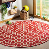 Safavieh Linden Lnd127Q Red / Creme Rugs - Safavieh - lnd127q - 6sq