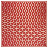 Safavieh Linden Lnd127Q Red / Creme Rugs - Safavieh - lnd127q - 6sq