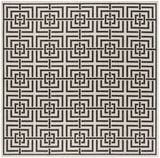 Safavieh Linden Lnd128A Light Grey / Charcoal Rugs - Safavieh - lnd128a - 6sq
