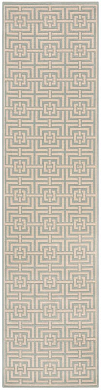 Safavieh Linden Lnd128K Aqua / Cream Rugs - Safavieh - lnd128k - 28