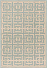 Safavieh Linden Lnd128K Aqua / Cream Rugs - Safavieh - lnd128k - 4