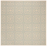 Safavieh Linden Lnd128L Cream / Aqua Rugs - Safavieh - lnd128l - 6sq