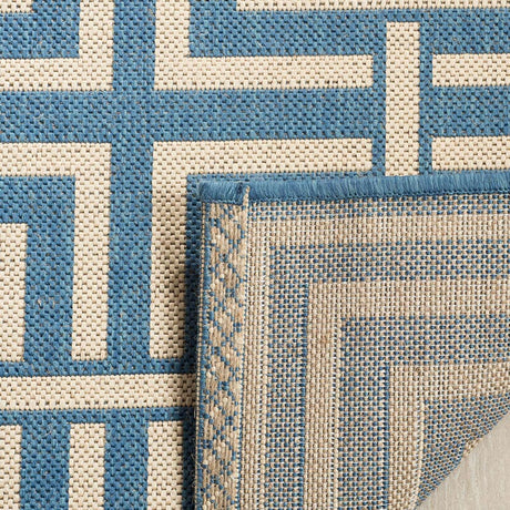 Safavieh Linden Lnd128M Blue / Creme Rugs - Safavieh - lnd128m - 4