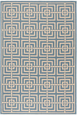 Safavieh Linden Lnd128M Blue / Creme Rugs - Safavieh - lnd128m - 4