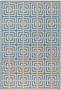 Safavieh Linden Lnd128M Blue / Creme Rugs - Safavieh - lnd128m - 4