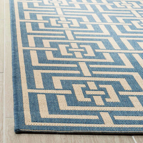 Safavieh Linden Lnd128M Blue / Creme Rugs - Safavieh - lnd128m - 4