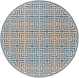 Safavieh Linden Lnd128M Blue / Creme Rugs - Safavieh - lnd128m - 6r