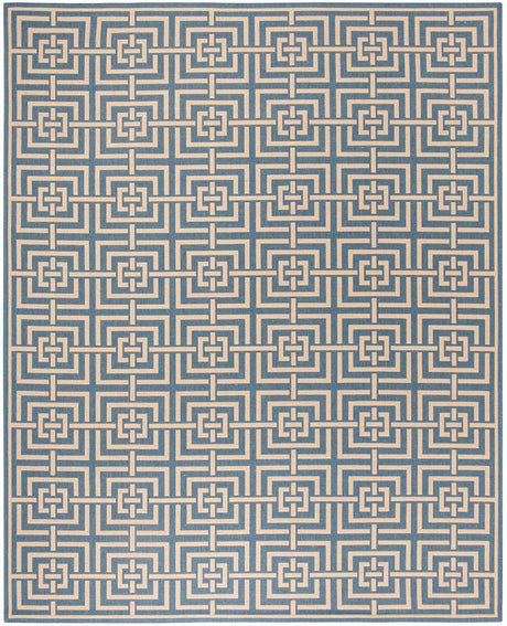 Safavieh Linden Lnd128M Blue / Creme Rugs - Safavieh - lnd128m - 6r