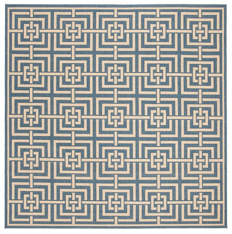 Safavieh Linden Lnd128M Blue / Creme Rugs - Safavieh - lnd128m - 6sq