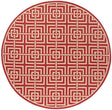 Safavieh Linden Lnd128Q Red / Creme Rugs - Safavieh - lnd128q - 6r