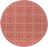Safavieh Linden Lnd128Q Red / Creme Rugs - Safavieh - lnd128q - 6r