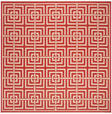Safavieh Linden Lnd128Q Red / Creme Rugs - Safavieh - lnd128q - 6sq
