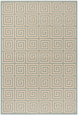 Safavieh Linden Lnd129L Cream / Aqua Rugs - Safavieh - lnd129l - 4