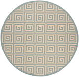 Safavieh Linden Lnd129L Cream / Aqua Rugs - Safavieh - lnd129l - 6r