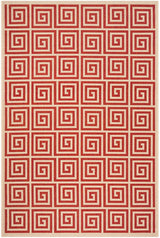 Safavieh Linden Lnd129Q Red / Creme Rugs - Safavieh - lnd129q - 4