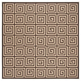 Safavieh Linden Lnd129U Creme / Brown Rugs - Safavieh - lnd129u - 6sq
