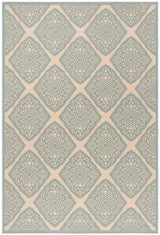 Safavieh Linden Lnd132L Cream / Aqua Rugs - Safavieh - lnd132l - 4