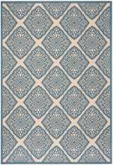 Safavieh Linden Lnd132N Cream / Blue Rugs - Safavieh - lnd132n - 4