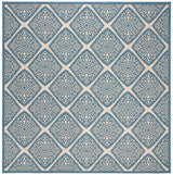 Safavieh Linden Lnd132N Cream / Blue Rugs - Safavieh - lnd132n - 6sq