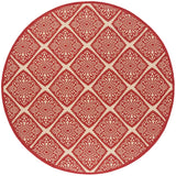 Safavieh Linden Lnd132Q Red / Creme Rugs - Safavieh - lnd132q - 6r