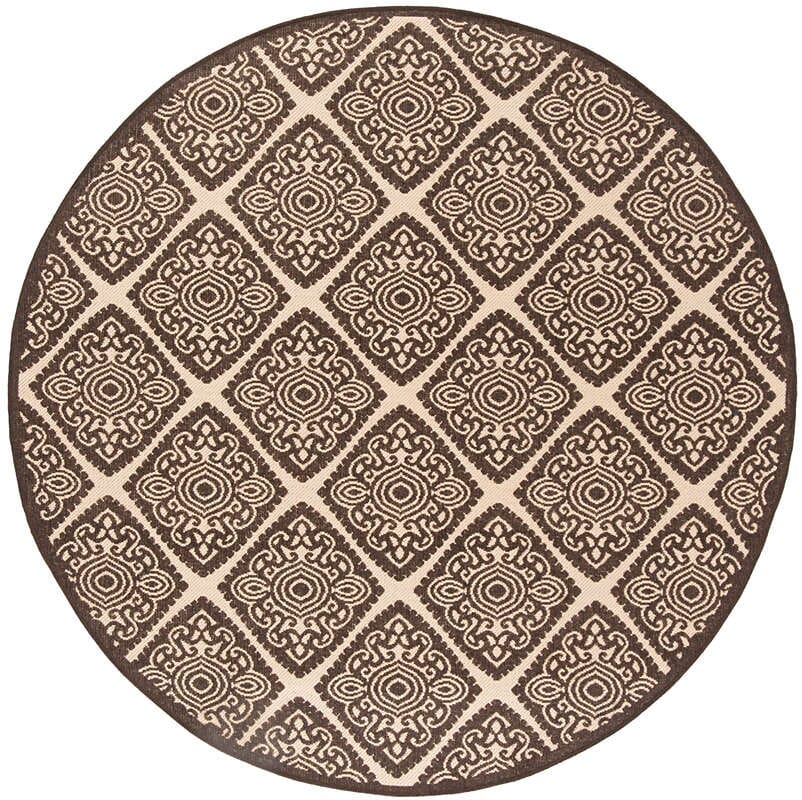 Safavieh Linden Lnd132U Creme / Brown Rugs - Safavieh - lnd132u - 6r