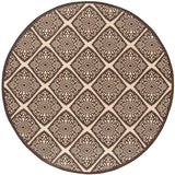 Safavieh Linden Lnd132U Creme / Brown Rugs - Safavieh - lnd132u - 6r