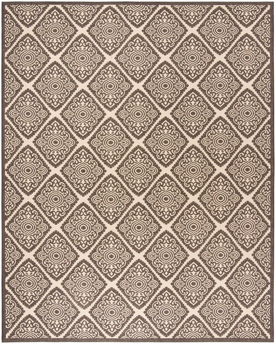 Safavieh Linden Lnd132U Creme / Brown Rugs - Safavieh - lnd132u - 6r