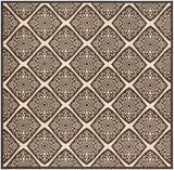 Safavieh Linden Lnd132U Creme / Brown Rugs - Safavieh - lnd132u - 6sq