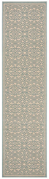 Safavieh Linden Lnd134K Aqua / Cream Rugs - Safavieh - lnd134k - 28