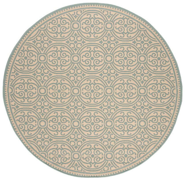 Safavieh Linden Lnd134K Aqua / Cream Rugs - Safavieh - lnd134k - 6r