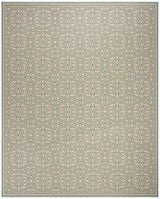 Safavieh Linden Lnd134K Aqua / Cream Rugs - Safavieh - lnd134k - 6r