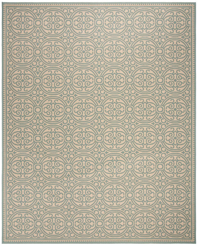 Safavieh Linden Lnd134K Aqua / Cream Rugs - Safavieh - lnd134k - 6r