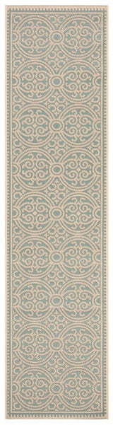 Safavieh Linden Lnd134L Cream / Aqua Rugs - Safavieh - lnd134l - 28