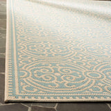 Safavieh Linden Lnd134L Cream / Aqua Rugs - Safavieh - lnd134l - 4