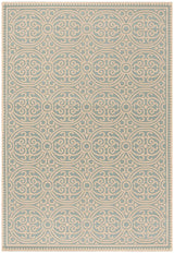 Safavieh Linden Lnd134L Cream / Aqua Rugs - Safavieh - lnd134l - 4