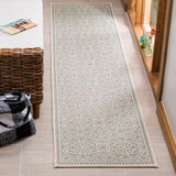 Safavieh Linden Lnd134L Cream / Aqua Rugs - Safavieh - lnd134l - 6sq