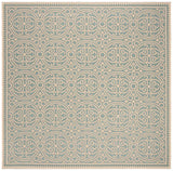 Safavieh Linden Lnd134L Cream / Aqua Rugs - Safavieh - lnd134l - 6sq