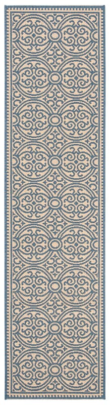 Safavieh Linden Lnd134M Blue / Creme Rugs - Safavieh - lnd134m - 28