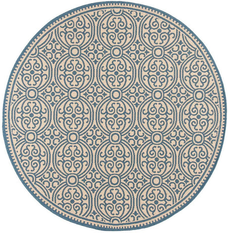 Safavieh Linden Lnd134M Blue / Creme Rugs - Safavieh - lnd134m - 6r